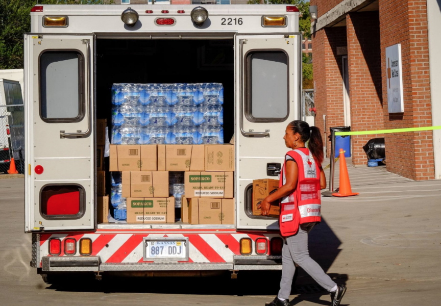 The American Red Cross Provides Disaster Relief - RUNINdc